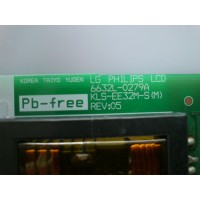 BACKLIGHT INVERSOR ESCLAVO / LG 6632L-0279A MODELO TC-32LE60